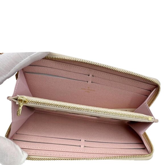 Louis Vuitton  Damier Azur Zippy Wallet Rose Ballerine - Picture 10 of 12